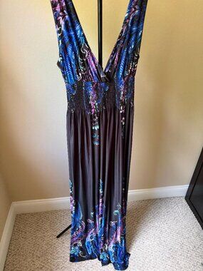 Nextmia  Monica Maxi Dress, Multi colored, 3XL